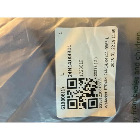 NWT Halara Zip Front Cropped Vest Active Top Blue Size Large - Picture 6 of 6